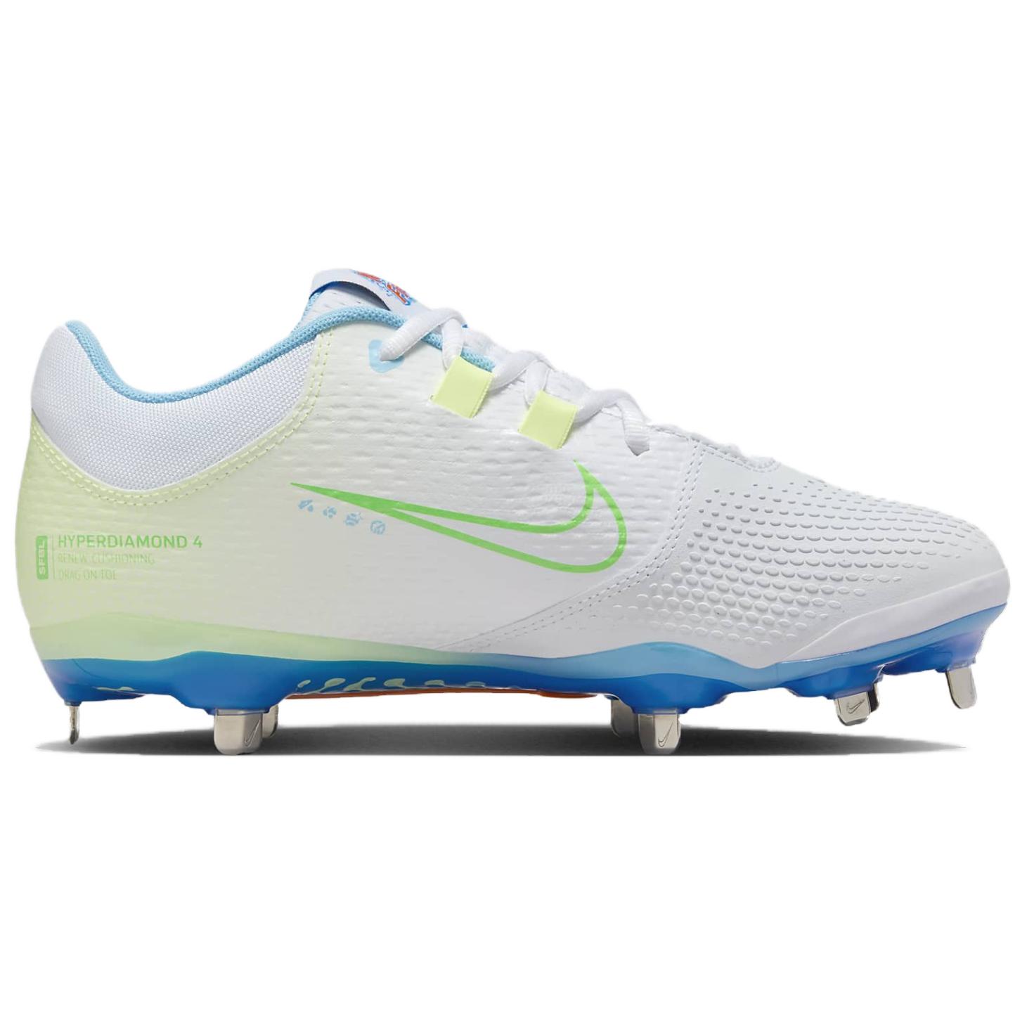(W) Nike Hyperdiamond 4 Pro 'White Photo Blue' 圖 2