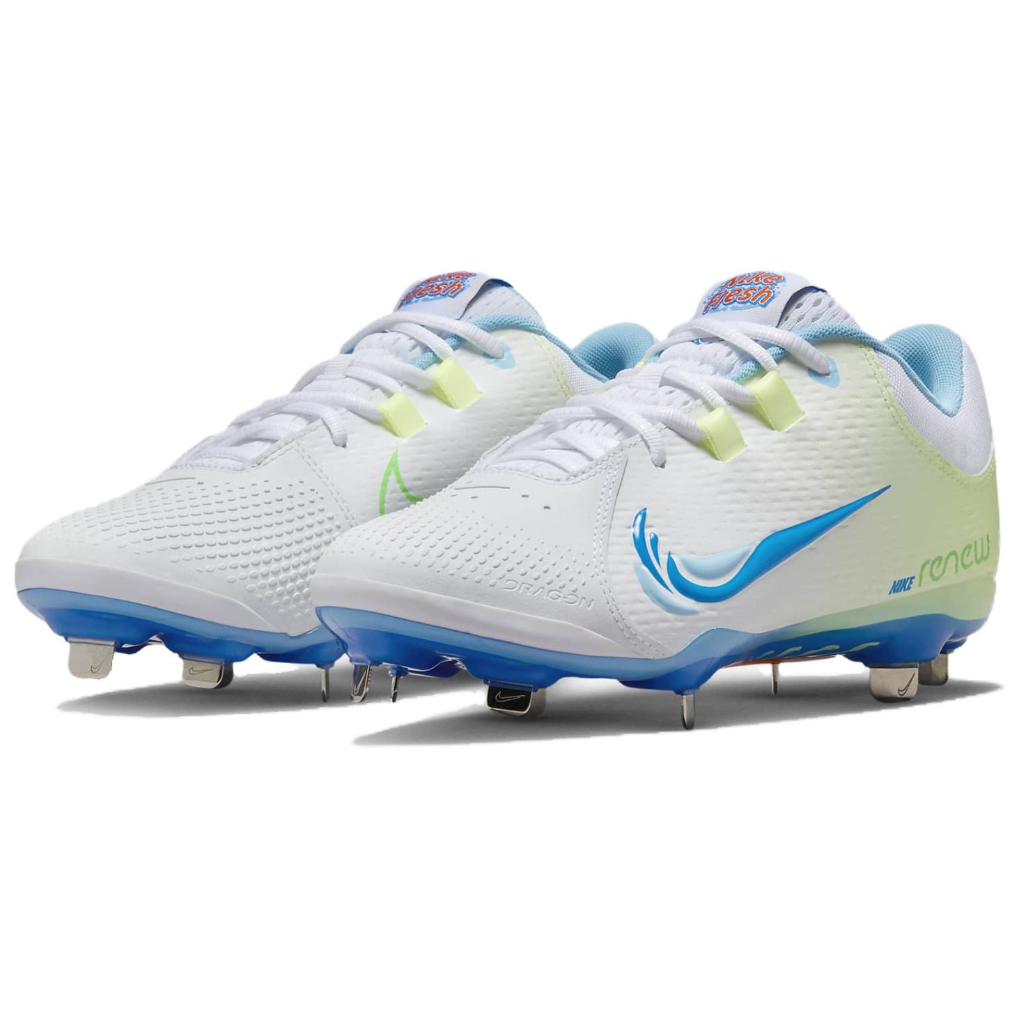 Shop (W) Nike Hyperdiamond 4 Pro 'Blanco Azul Foto' FQ7729-100