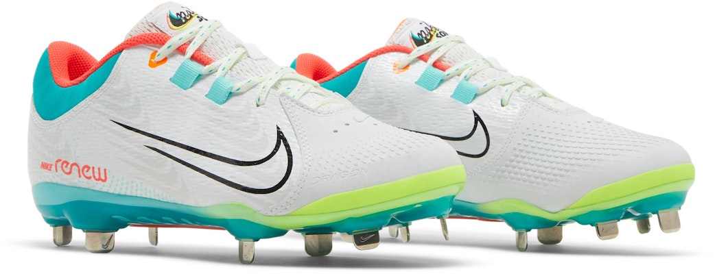 (W) Nike Hyperdiamond 4 Pro 'Putih Turbo Hijau' CZ5920-107 Cheap (W) Nike Hyperdiamond 4 Pro 'Putih Turbo Hijau' CZ5920-107