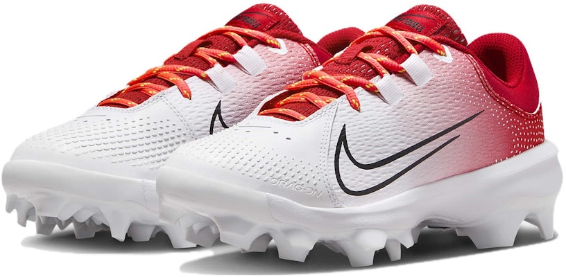 (W) Nike Hyperdiamond 4 Pro MCS 'Rojo Universidad Blanco' DC8990-600 Lookbook (W) Nike Hyperdiamond 4 Pro MCS 'Rojo Universidad Blanco' DC8990-600
