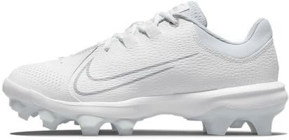 (Women) Nike Hyperdiamond 4 Pro MCS 'White Pure Platinum' DC8990-100 (Women) Nike Hyperdiamond 4 Pro MCS 'White Pure Platinum' DC8990-100