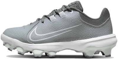 (Women) Nike Hyperdiamond 4 Pro MCS 'Wolf Grey White' DC8990-012 (Women) Nike Hyperdiamond 4 Pro MCS 'Wolf Grey White' DC8990-012