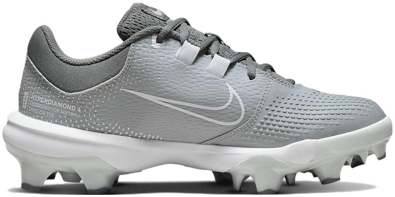 (Women) Nike Hyperdiamond 4 Pro MCS 'Wolf Grey White' DC8990-012 Order (Women) Nike Hyperdiamond 4 Pro MCS 'Wolf Grey White' DC8990-012