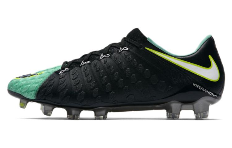 (Women) Nike Hypervenom Phantom 3 FG 'Black Green' 881543-400