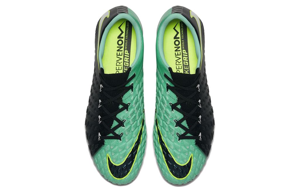 Shop (W) Nike Hypervenom Phantom 3 FG 'Negro Verde' 881543-400