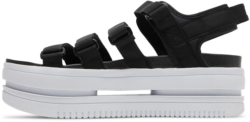(W) ナイキ アイコン クラシック 黒白 (Nike Aikon Kurashikku KuroShiro) DH0224-001 Shop (W) ナイキ アイコン クラシック 黒白 (Nike Aikon Kurashikku KuroShiro) DH0224-001