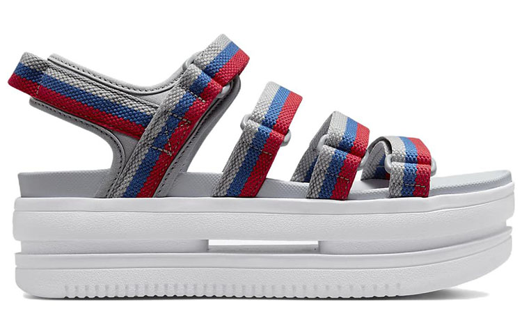 Order (W) 耐克经典凉鞋'金属银/皇家蓝' DH0224-003