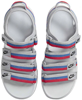 (W) Sandal Nike Icon Klasik 'Metallic Silver Game Royal' DH0224-003 Lookbook (W) Sandal Nike Icon Klasik 'Metallic Silver Game Royal' DH0224-003