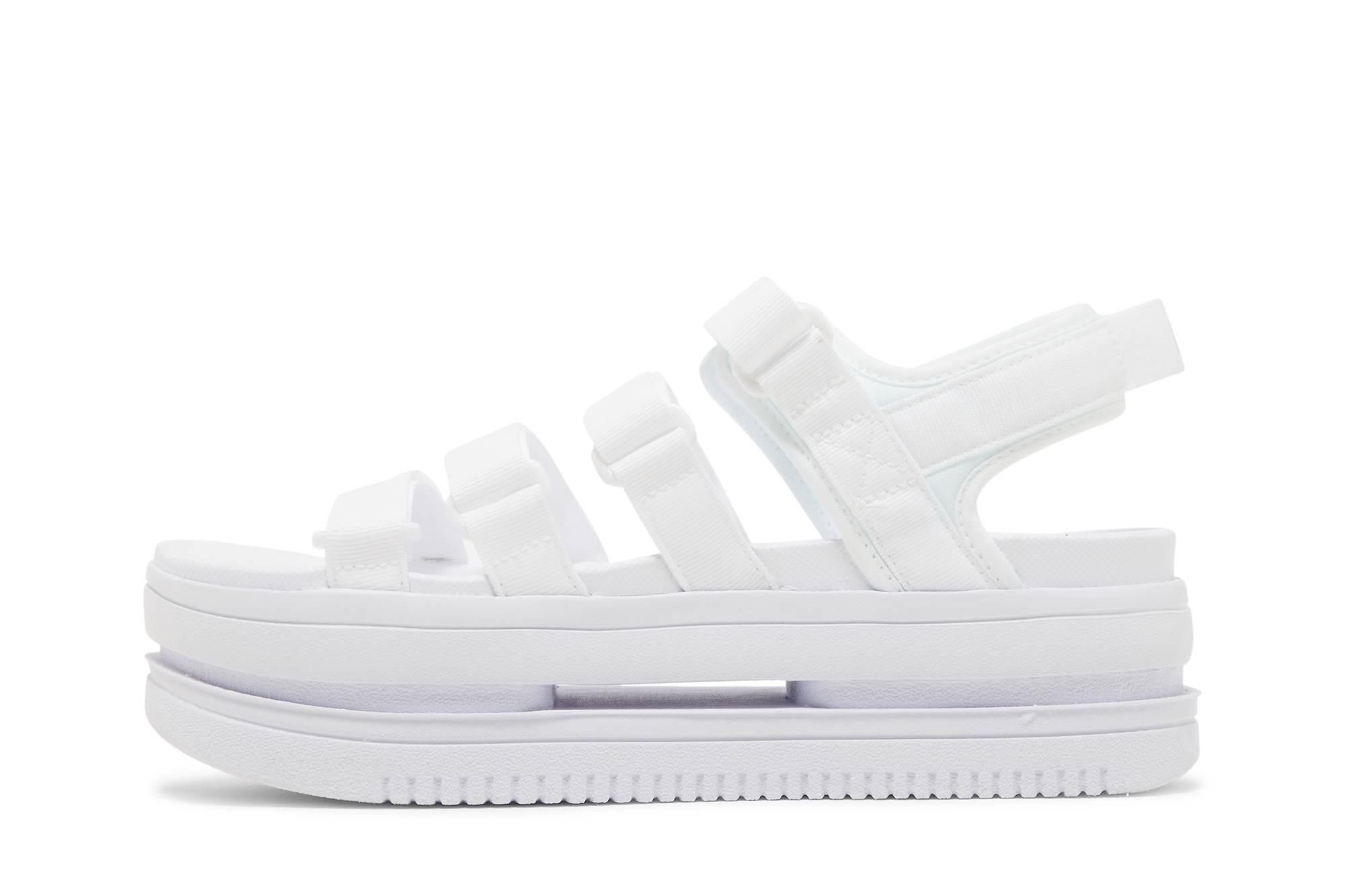 Lookbook (W) 나이키 아이콘 클래식 샌들 '화이트 플래티넘' (50 characters) DH0224-100