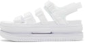 Lookbook (W) Sandal Nike Icon Classic 'Putih Pure Platinum' DH0224-100