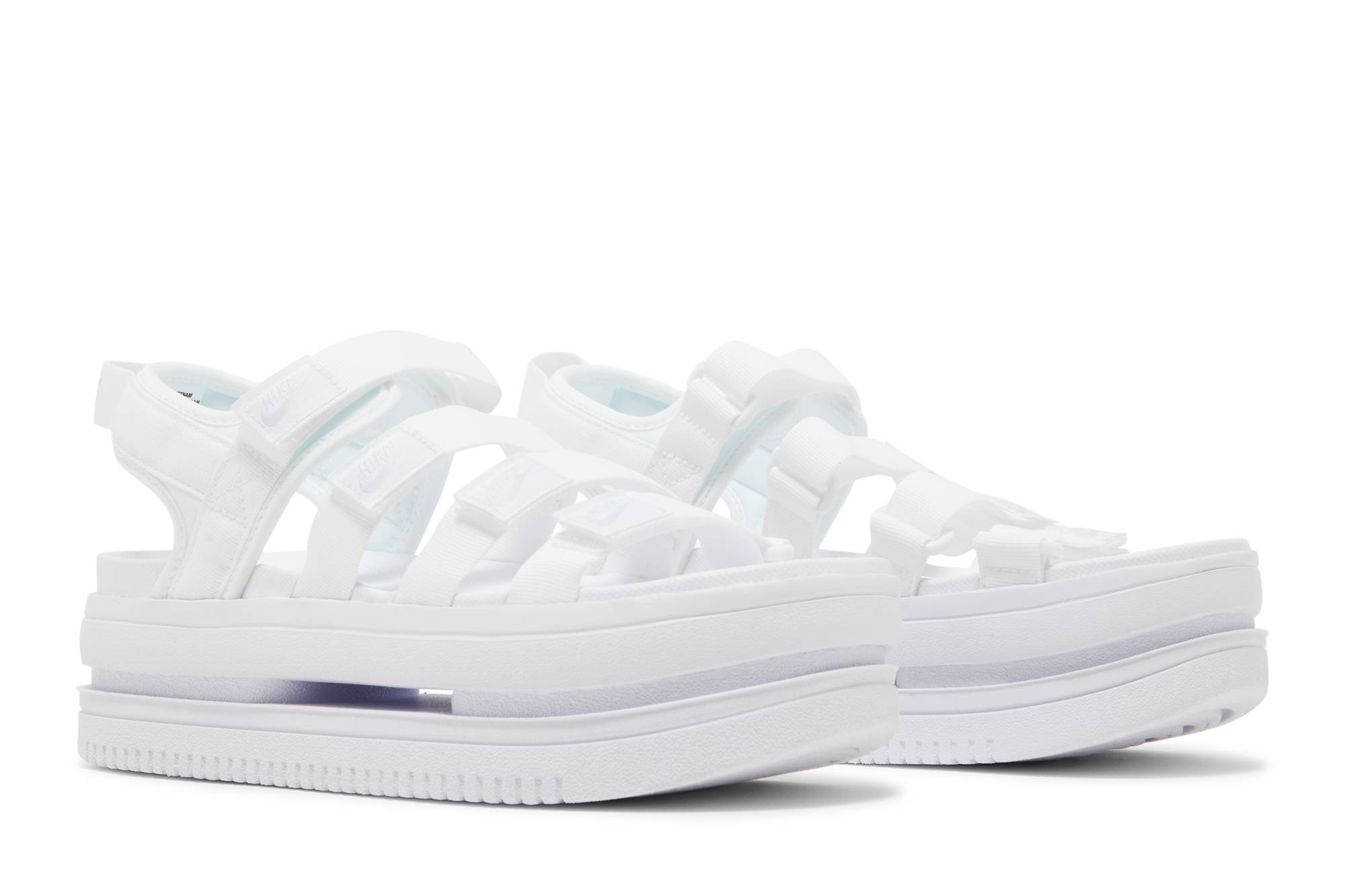 Cheap (W) 나이키 아이콘 클래식 샌들 '화이트 플래티넘' (50 characters) DH0224-100