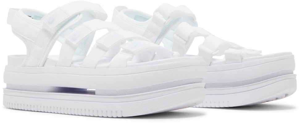 (Women) Nike Icon Classic Sandal 'White Pure Platinum' DH0224-100 Cheap (Women) Nike Icon Classic Sandal 'White Pure Platinum' DH0224-100