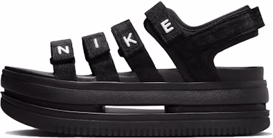 (Women) Nike Icon Classic SE Sandals 'Black' FJ2596-001 (Women) Nike Icon Classic SE Sandals 'Black' FJ2596-001