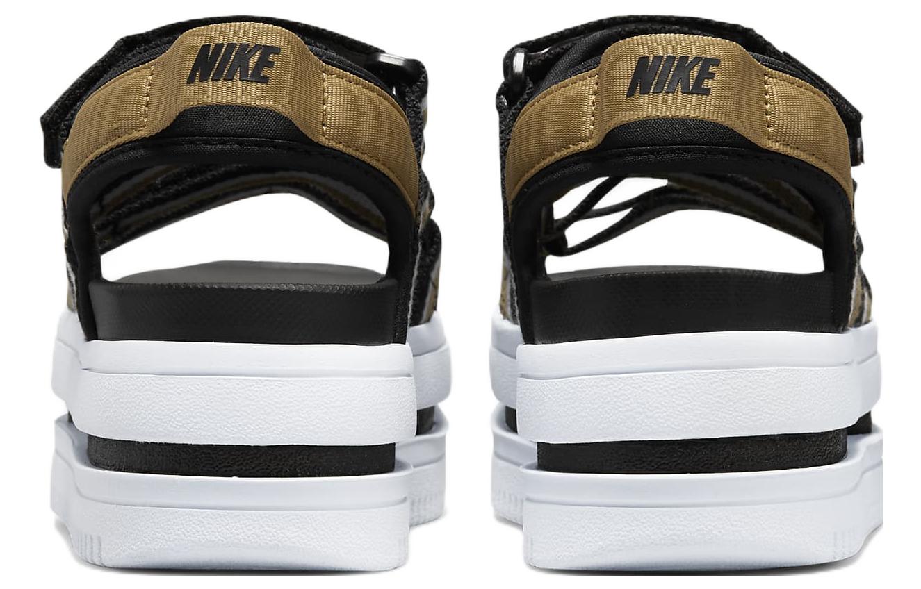 (W) Nike Icon Classic Sports Black Brown Sandals 'Black Brown' 圖 5