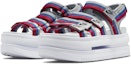 Lookbook (W) Sandal Sukan Nike Reka Velcro Tebal Putih Biru Merah Bergaya 'Putih Biru Merah' DH0223-003