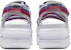 (W) Sandal Sukan Nike Reka Velcro Tebal Putih Biru Merah Bergaya 'Putih Biru Merah' DH0223-003