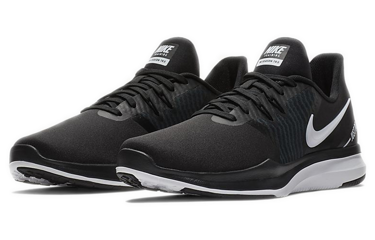 Lookbook Nike In-Season TR 8 低幫訓練鞋 女款 黑白