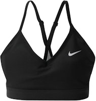 (Women) Nike Indy Dri-FIT Low Support Sports Bra Black 878615-011 (Women) Nike Indy Dri-FIT Low Support Sports Bra Black 878615-011