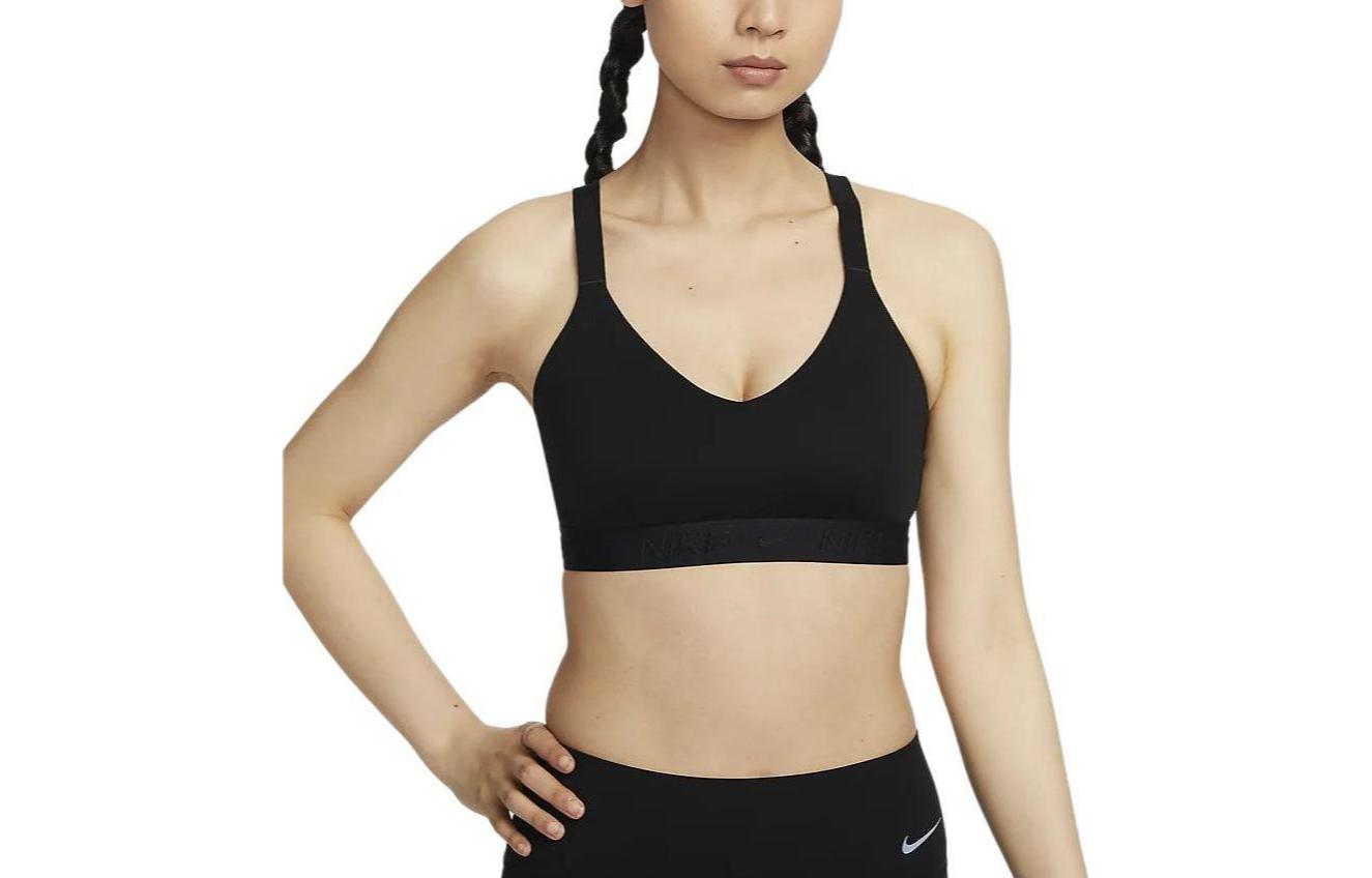(Women) Nike Indy Medium Support Quick-Dry Padded Adjustable Sports Bra Black FD1066-010