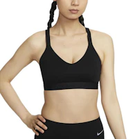 (Women) Nike Indy Medium Support Quick-Dry Padded Adjustable Sports Bra Black FD1066-010 (Women) Nike Indy Medium Support Quick-Dry Padded Adjustable Sports Bra Black FD1066-010