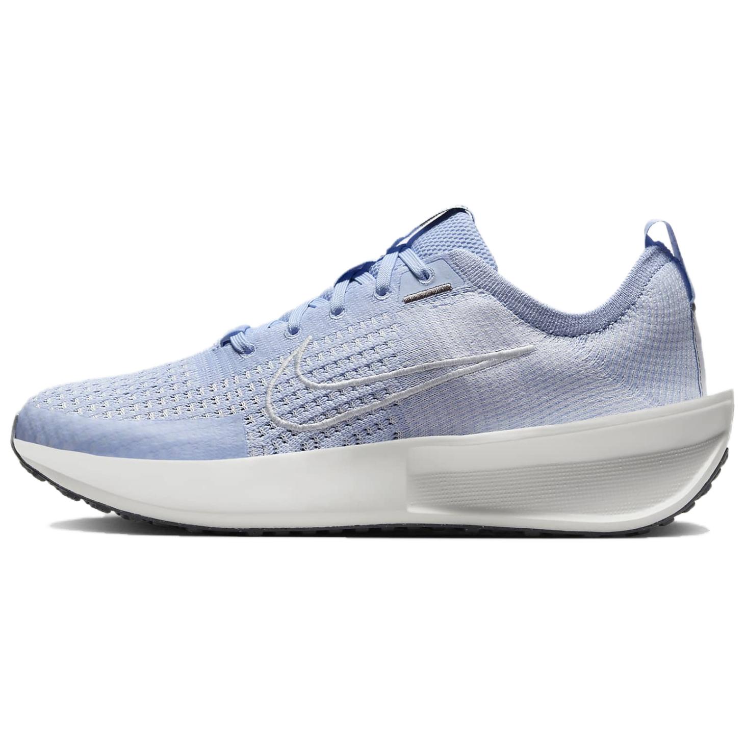 (Women) Nike Interact Run Blue Low-Top Breathable Running Shoes FD2292-401