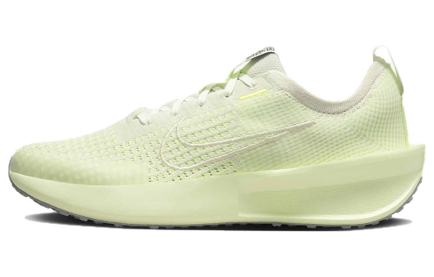 (Women) Nike Interact Run Low-Top Running Shoes Green Cushioned Durable. FD2292-004