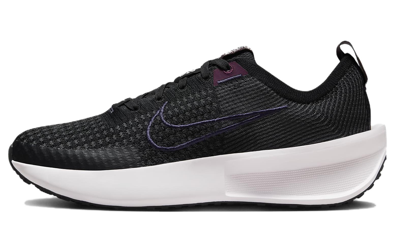 (Women) Nike Interact Run Road Running Shoes 'Black White' FD2292-002