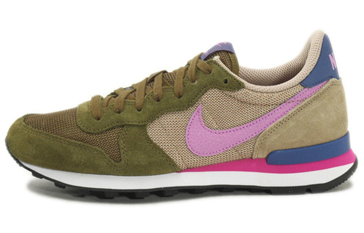 olive green nike internationalist