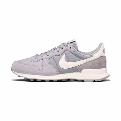 (W) Nike Internationalist Mid 'Grey White'