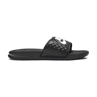 (W) Nike JDI Benassi Slides 'Black Diamond Pattern'