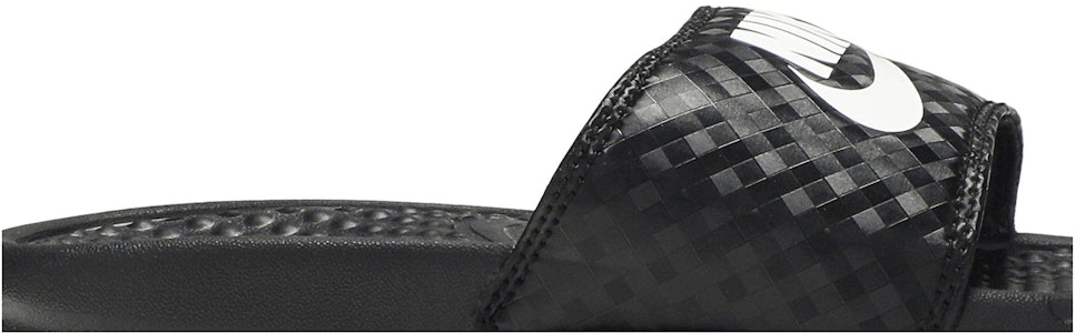 (W) 나이키 벤나시 슬라이드 "블랙 다이아몬드 패턴" 343881-011 Order (W) 나이키 벤나시 슬라이드 "블랙 다이아몬드 패턴" 343881-011