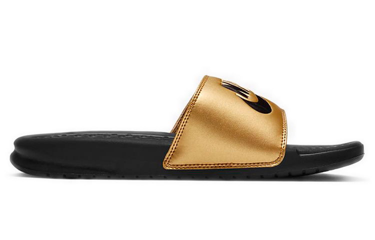 Order Nike Benassi 軟底運動拖鞋 女款 黑金