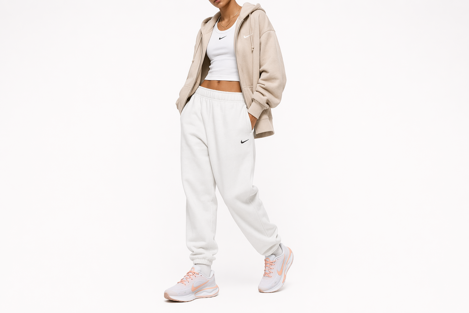 Order (Women) Nike Journey Run 'White Washed Coral' FJ7765-114