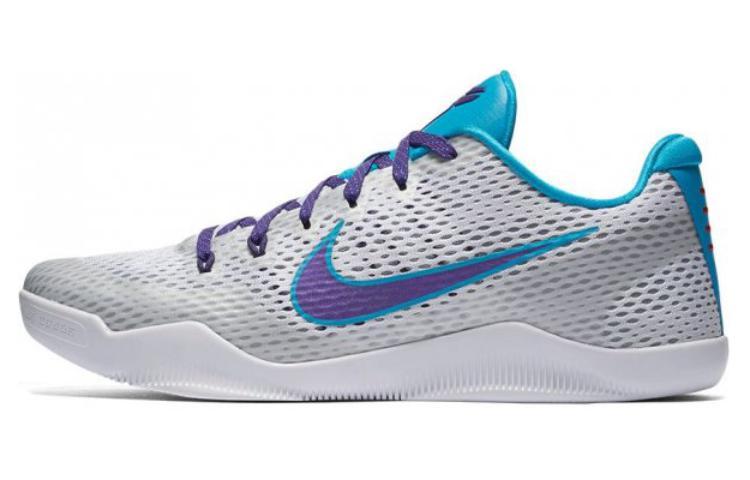 Nike Kobe 11 Low Draft Day 'White Blue Purple' 863183-154