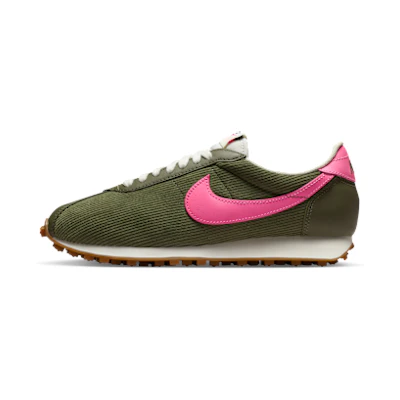 (W) Nike LD-1000 Sneakers Medium Olive/Sail/Gum Medium Brown/Pink Glow