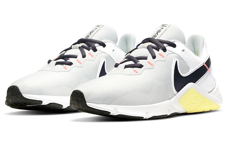 Lookbook (W) ナイキ レジェンド エッセンシャル 2 グレー/ホワイト/イエロー CQ9545-107