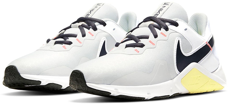 Women Nike Legend Essential 2 Grey White Yellow CQ9545 107 CQ9545 107 Novelship