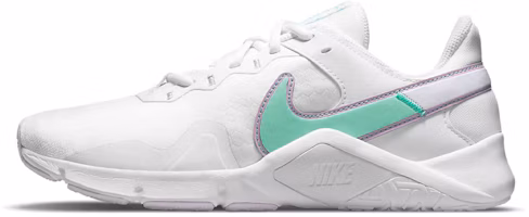 (Women) Nike Legend Essential 2 'White Green Glow' CQ9545-100 (Women) Nike Legend Essential 2 'White Green Glow' CQ9545-100