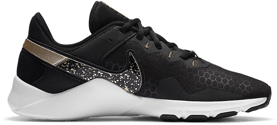 (Women) Nike Legend Essential 2 Premium 'Black Metallic Gold Grain' CZ3668-001 Order (Women) Nike Legend Essential 2 Premium 'Black Metallic Gold Grain' CZ3668-001