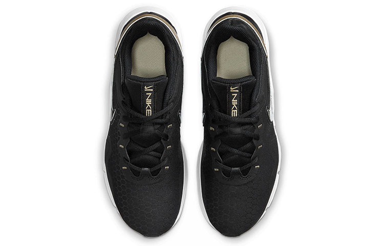 Shop (Women) Nike Legend Essential 2 Premium 'Black Metallic Gold Grain' CZ3668-001