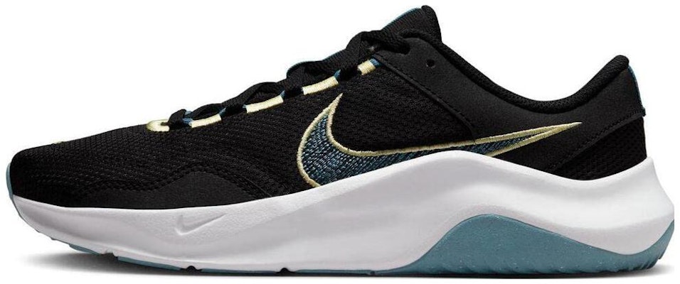 (W) Nike Legend Essential 3 Next Nature 'Hitam Aqua Lemon' DM1119-006 Buy (W) Nike Legend Essential 3 Next Nature 'Hitam Aqua Lemon' DM1119-006