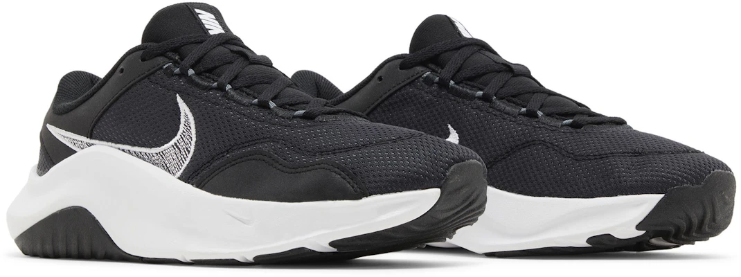(W) Nike Legend Essential 3 Next Nature ''Noir Blanc''. DM1119-001 1