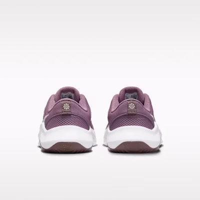 (W) Nike Legend Essential 3 Next Nature Violet Dust/Plum Eclipse/Coklat/Sail DM1119-500 Details for (W) Nike Legend Essential 3 Next Nature Violet Dust/Plum Eclipse/Coklat/Sail DM1119-500