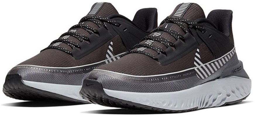 (Women) Nike Legend React 2 Shield 'Black Reflect Silver' BQ3383-001 Lookbook (Women) Nike Legend React 2 Shield 'Black Reflect Silver' BQ3383-001