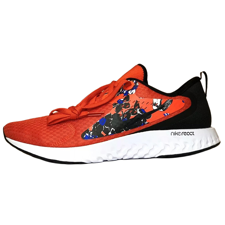 (W) Nike Legend React 'Floral - Team Orange'