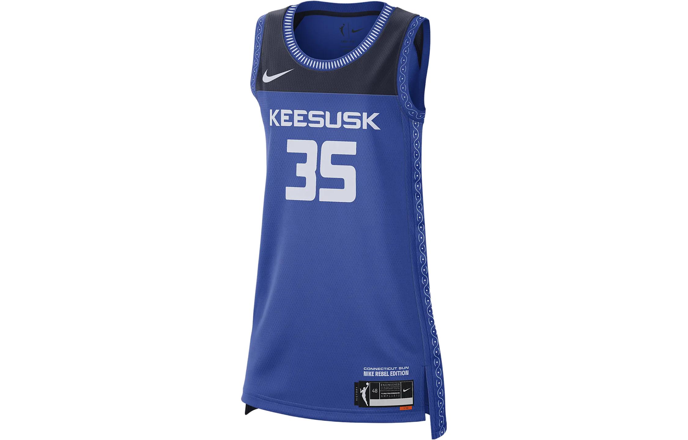 (Women) Nike Letter Print Basketball Tank Top Blue () DC9593-480