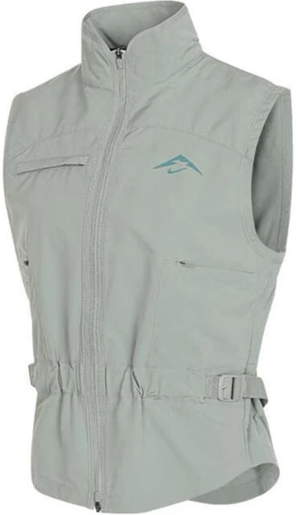 women-nike-letter-print-high-neck-zip-vest-light-green-fv-6399-370