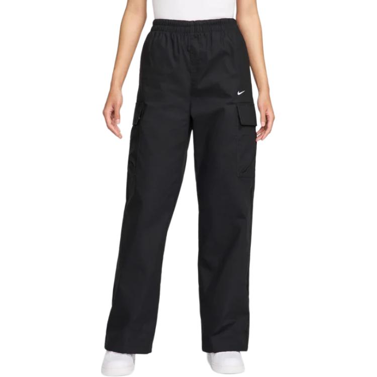 (Women) Nike Logo Embroidered Loose Fit Cargo Pants Women’s Black FV7643-010