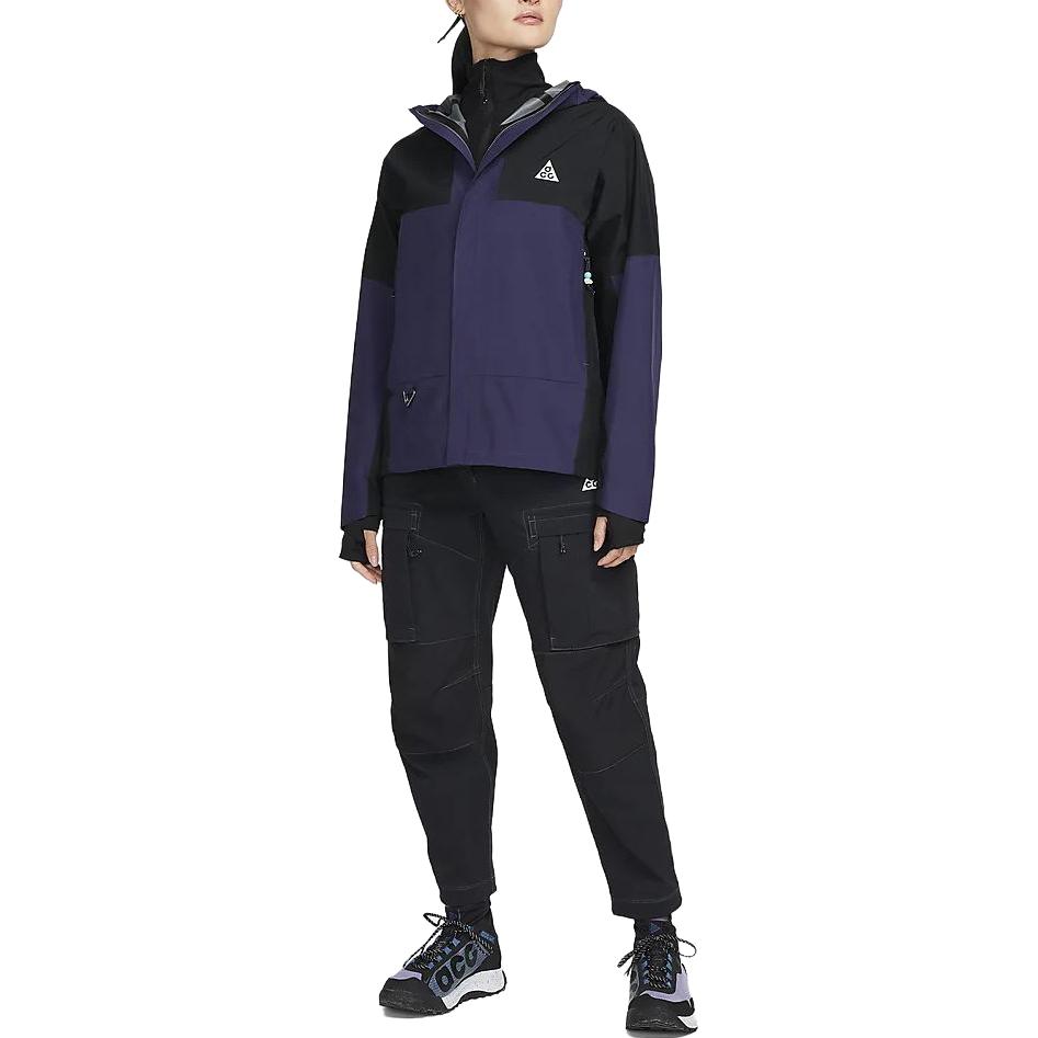 (Women) Nike Logo Embroidered Oversized Hoodie Jacket Women’s Purple DV9523-555 圖 4