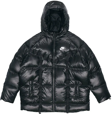 (W) 耐克标志连帽羽绒夹克黑色. DD4653-010 Buy (W) 耐克标志连帽羽绒夹克黑色. DD4653-010